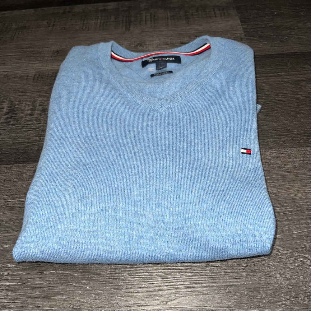 Tommy Hilfiger V Neck Sweater